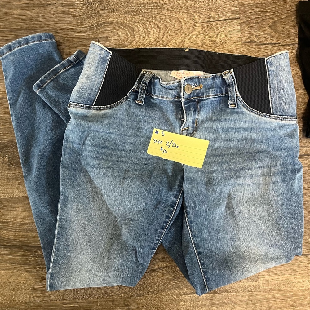 Isabel Maternity by Ingrid & Isabel Light Blue Skinny Jeans